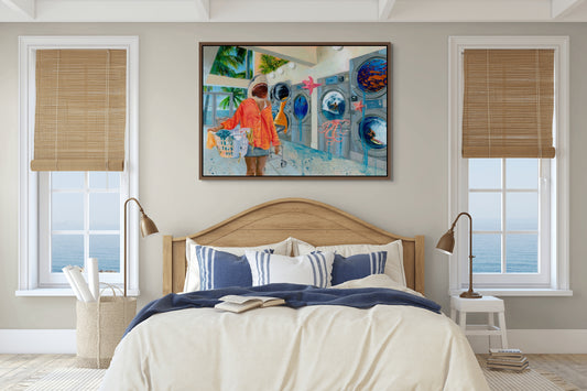 Waiting at the Laundromat